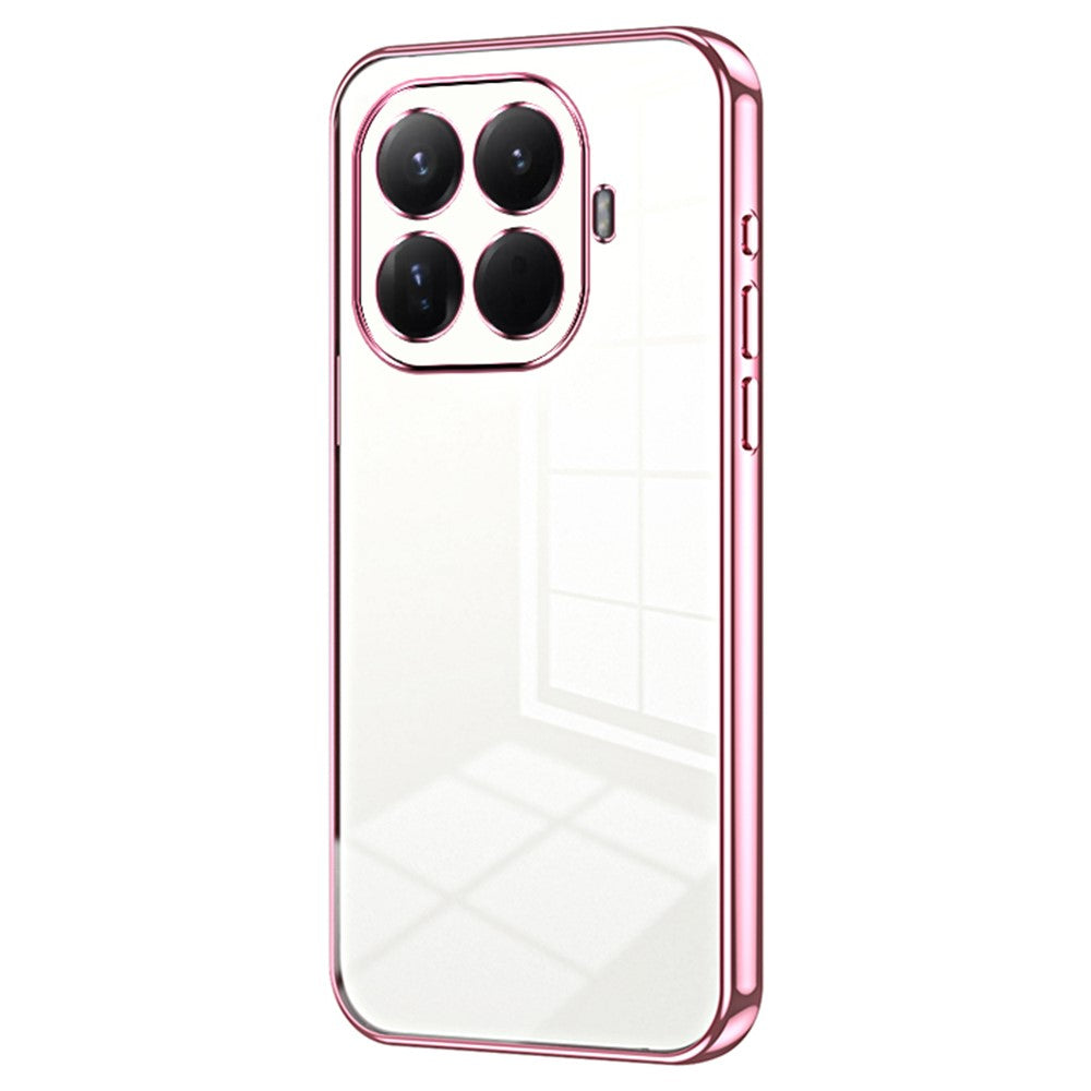 For Xiaomi 15T Pro Case Electroplating Frame Soft TPU Phone Cover