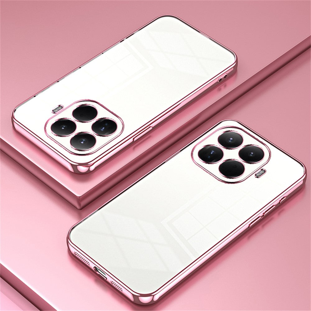 For Xiaomi 15T Pro Case Electroplating Frame Soft TPU Phone Cover