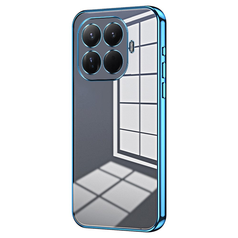 For Xiaomi 15T Pro Case Electroplating Frame Soft TPU Phone Cover