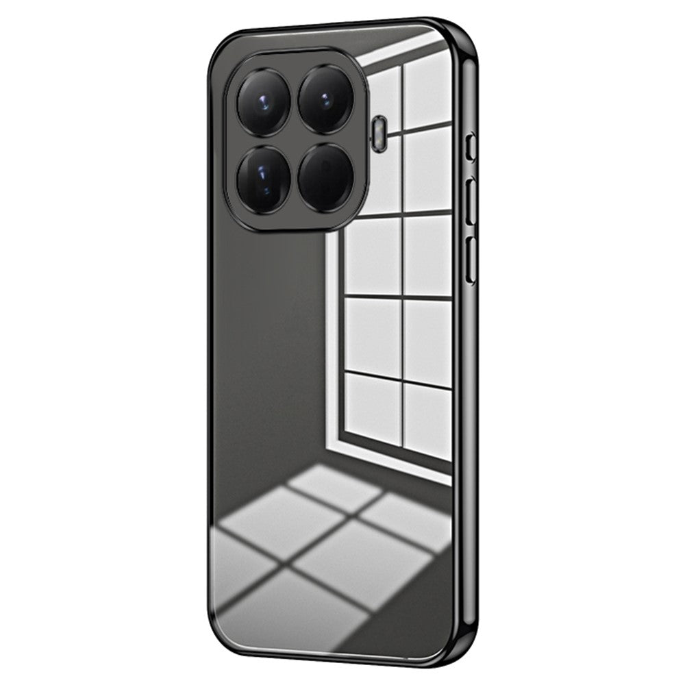 For Xiaomi 15T Pro Case Electroplating Frame Soft TPU Phone Cover