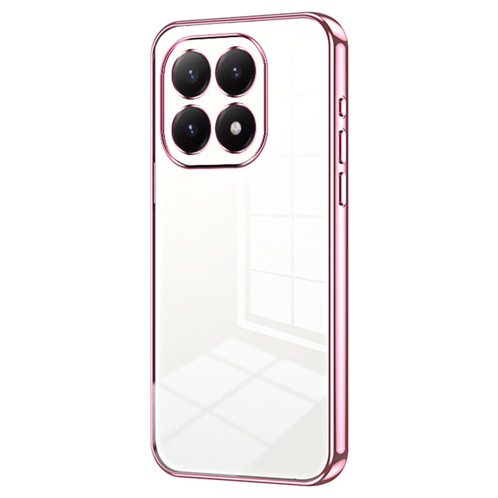 For Xiaomi 15T Case Electroplating Frame Soft TPU Phone Cover