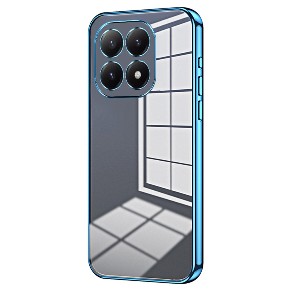 For Xiaomi 15T Case Electroplating Frame Soft TPU Phone Cover