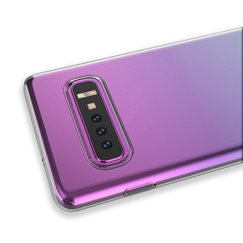 Galaxy S10 Transparente Hülle – Kratzfest, weich & stoßfest