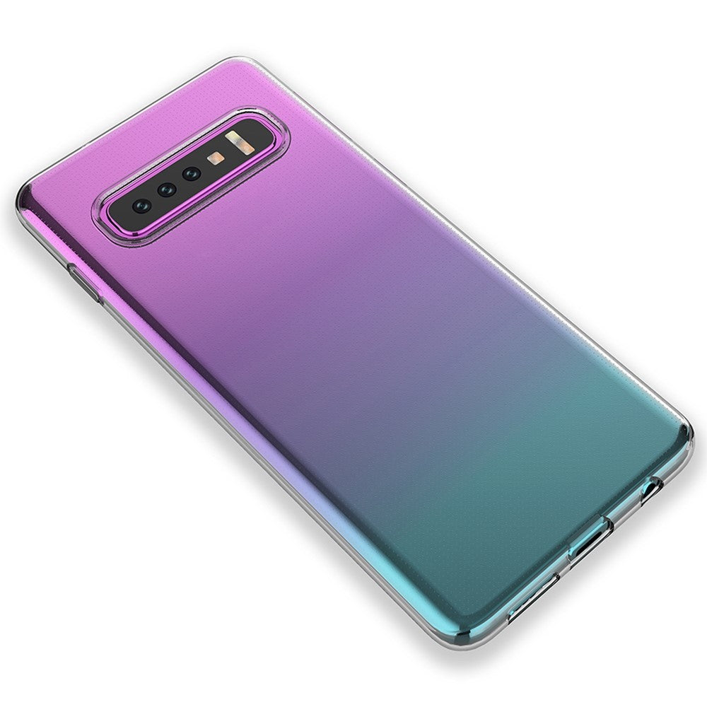 Galaxy S10 Transparente Hülle – Kratzfest, weich & stoßfest