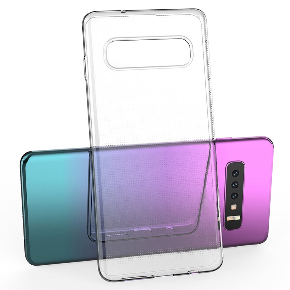 Galaxy S10 Transparente Hülle – Kratzfest, weich & stoßfest
