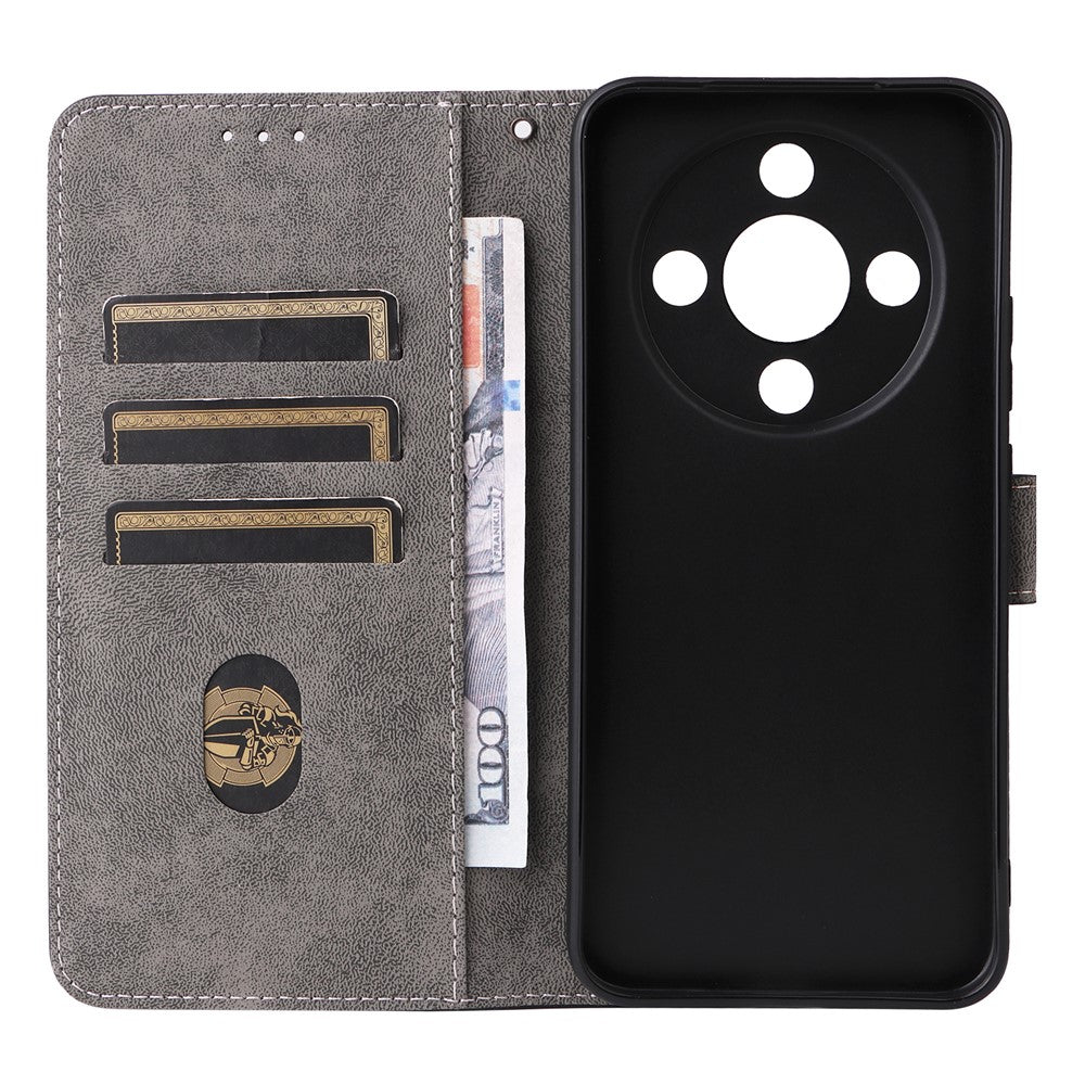 For Honor Magic8 Lite 5G / X9d 5G / X70 5G Case Wallet RFID Blocking PU Leather Phone Cover Stand with Strap