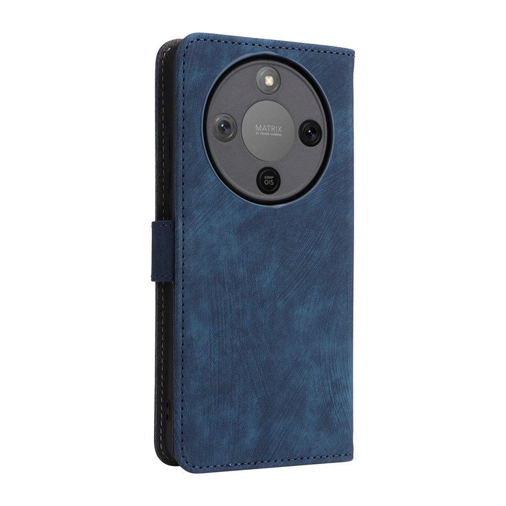For Honor Magic8 Lite 5G / X9d 5G / X70 5G Case Wallet RFID Blocking PU Leather Phone Cover Stand with Strap