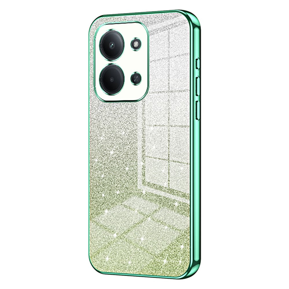 For Xiaomi Redmi 15C 4G (Global) (171mm) / Poco C85 4G (171mm) Case Electroplating Gradient Glitter TPU Phone Cover