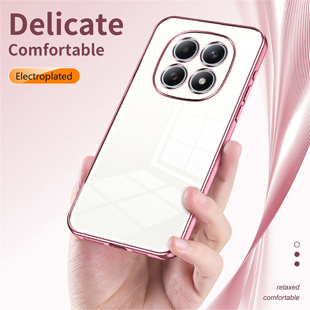 For Xiaomi Poco M8 5G / Redmi Note 15 5G (Global) Case Electroplating Frame Soft TPU Phone Cover