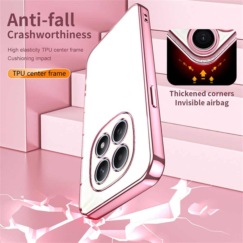 For Xiaomi Poco M8 5G / Redmi Note 15 5G (Global) Case Electroplating Frame Soft TPU Phone Cover