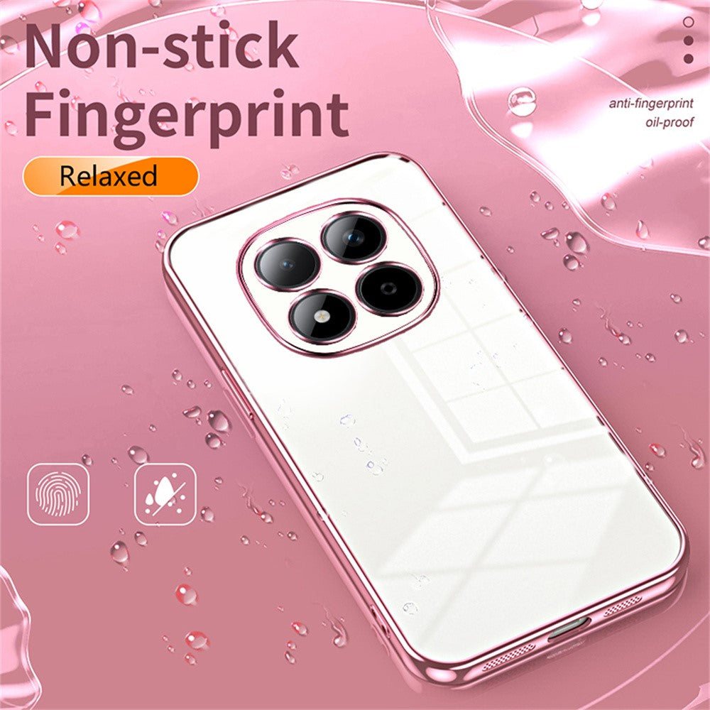 For Xiaomi Redmi Note 15 Pro 5G (Global) Case Electroplating Frame Soft TPU Phone Cover