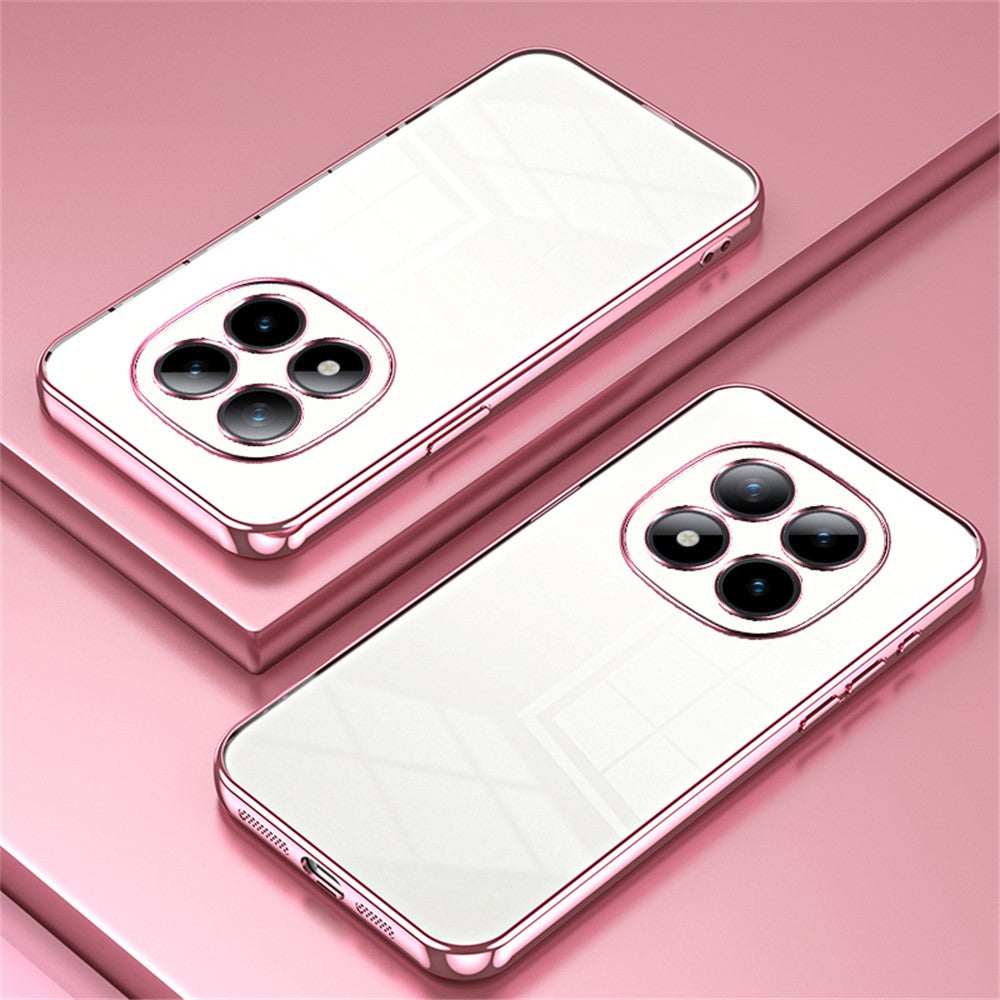 For Xiaomi Poco M8 Pro 5G / Redmi Note 15 Pro+ 5G (Global) Case Electroplating Frame Soft TPU Phone Cover