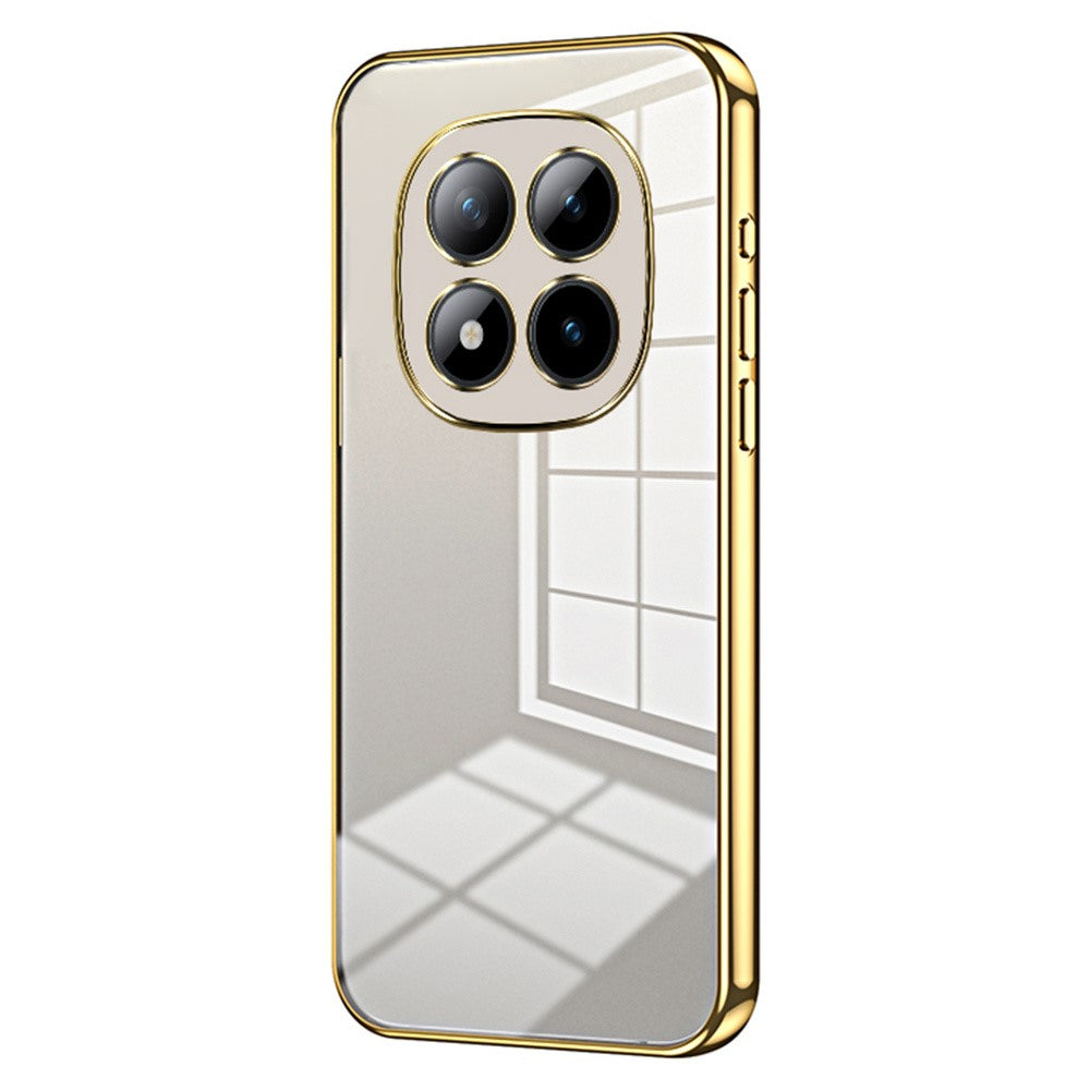 For Xiaomi Poco M8 Pro 5G / Redmi Note 15 Pro+ 5G (Global) Case Electroplating Frame Soft TPU Phone Cover