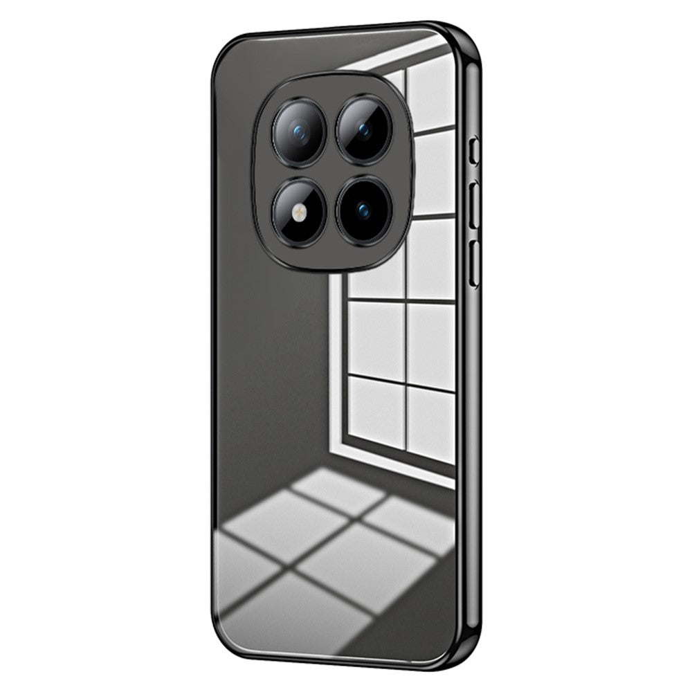 For Xiaomi Poco M8 Pro 5G / Redmi Note 15 Pro+ 5G (Global) Case Electroplating Frame Soft TPU Phone Cover