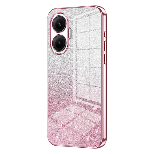 For Xiaomi Redmi Turbo 4 Pro 5G / Poco F7 5G Case Electroplating Gradient Glitter TPU Phone Cover