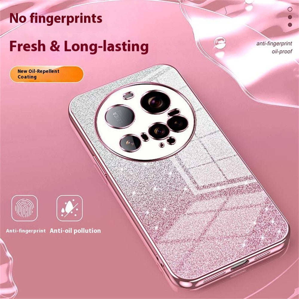 For Xiaomi 15 Ultra Case Electroplating Gradient Glitter TPU Phone Cover