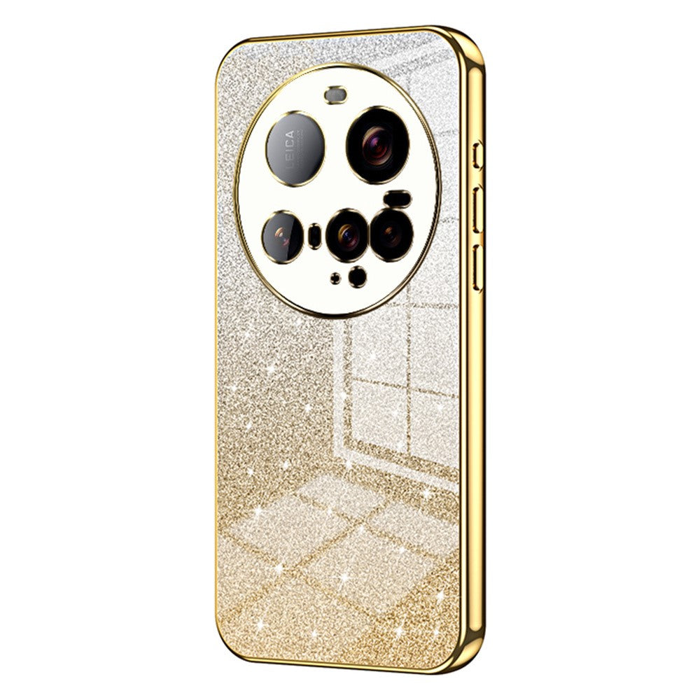 For Xiaomi 15 Ultra Case Electroplating Gradient Glitter TPU Phone Cover