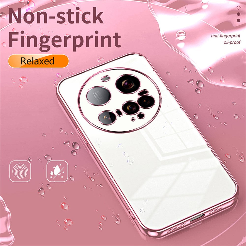 For Xiaomi 15 Ultra Case Electroplating Frame Soft TPU Phone Cover