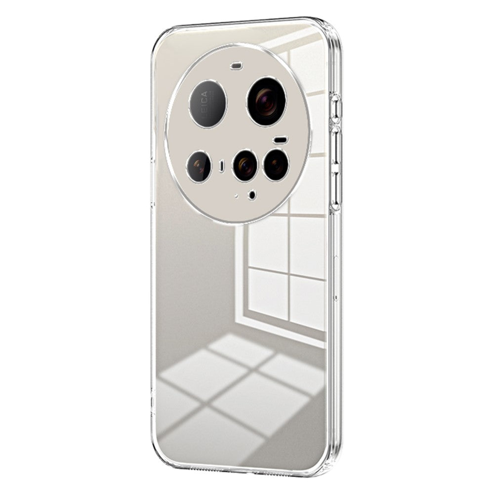 For Xiaomi 15 Ultra Case Electroplating Frame Soft TPU Phone Cover