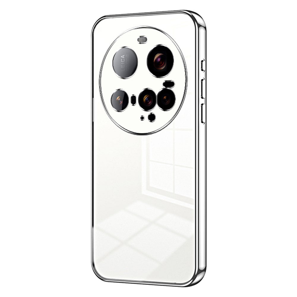 For Xiaomi 15 Ultra Case Electroplating Frame Soft TPU Phone Cover