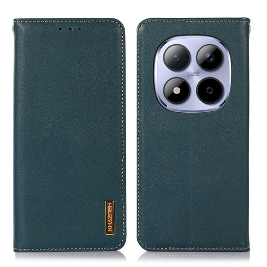 Xiaomi Redmi Note 15 Pro+ 5G (Global) / Xiaomi Poco M8 Pro 5G Handyhülle – KHAZNEH Redmi Note 15 Pro+ 5G (Global) aus echtem Rindsleder mit Nappa-Textur