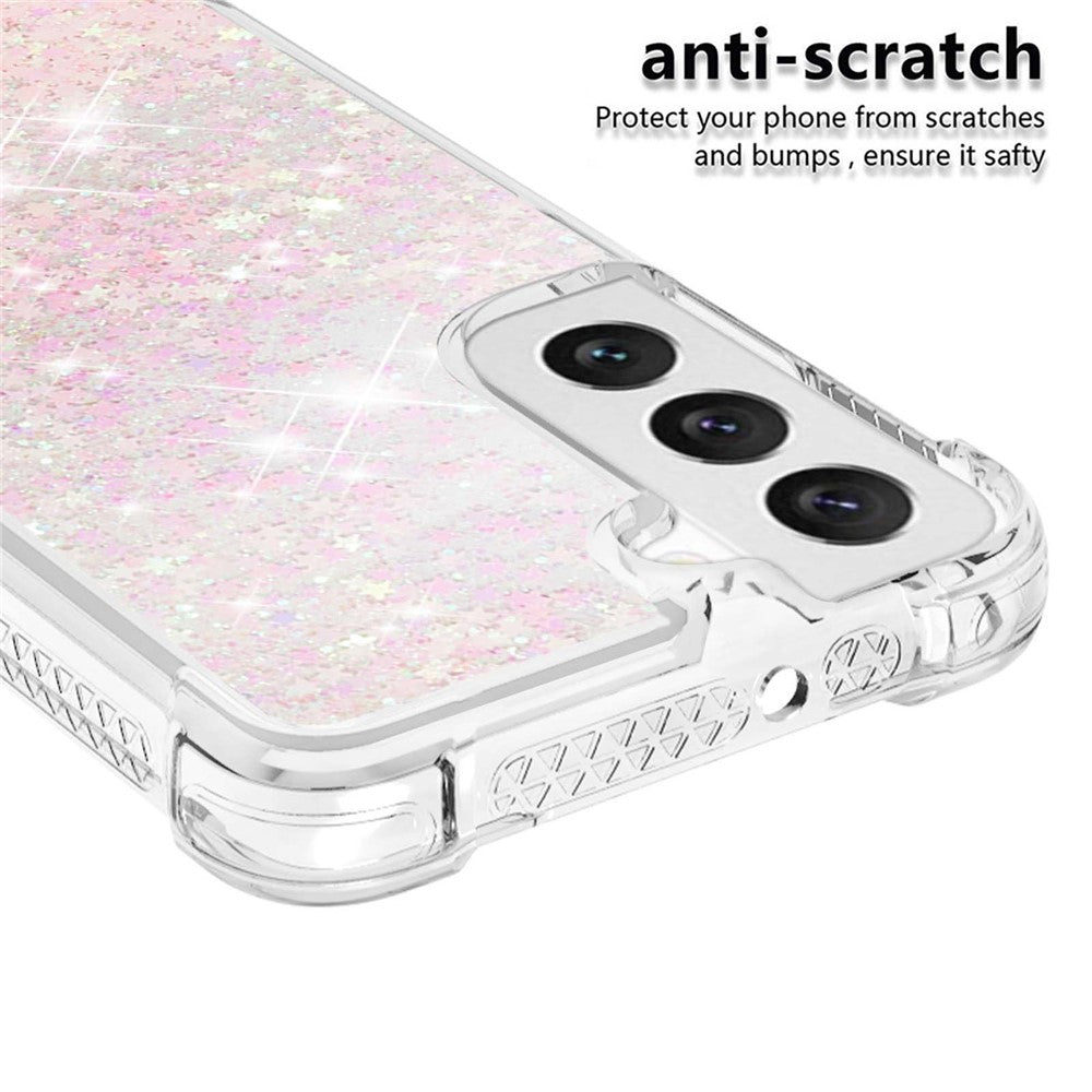Galaxy S23 Glitzer-Hülle – Stoßfeste Handyrückseite