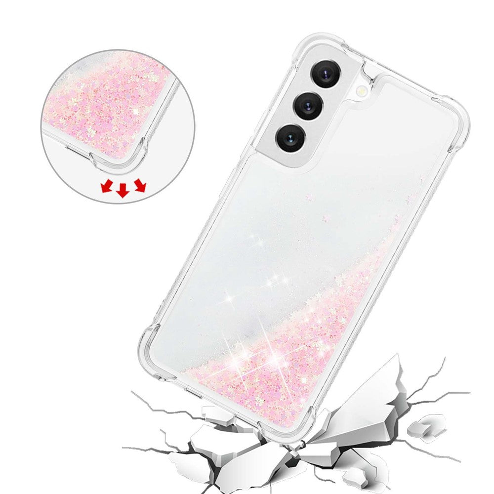 Galaxy S23 Glitzer-Hülle – Stoßfeste Handyrückseite