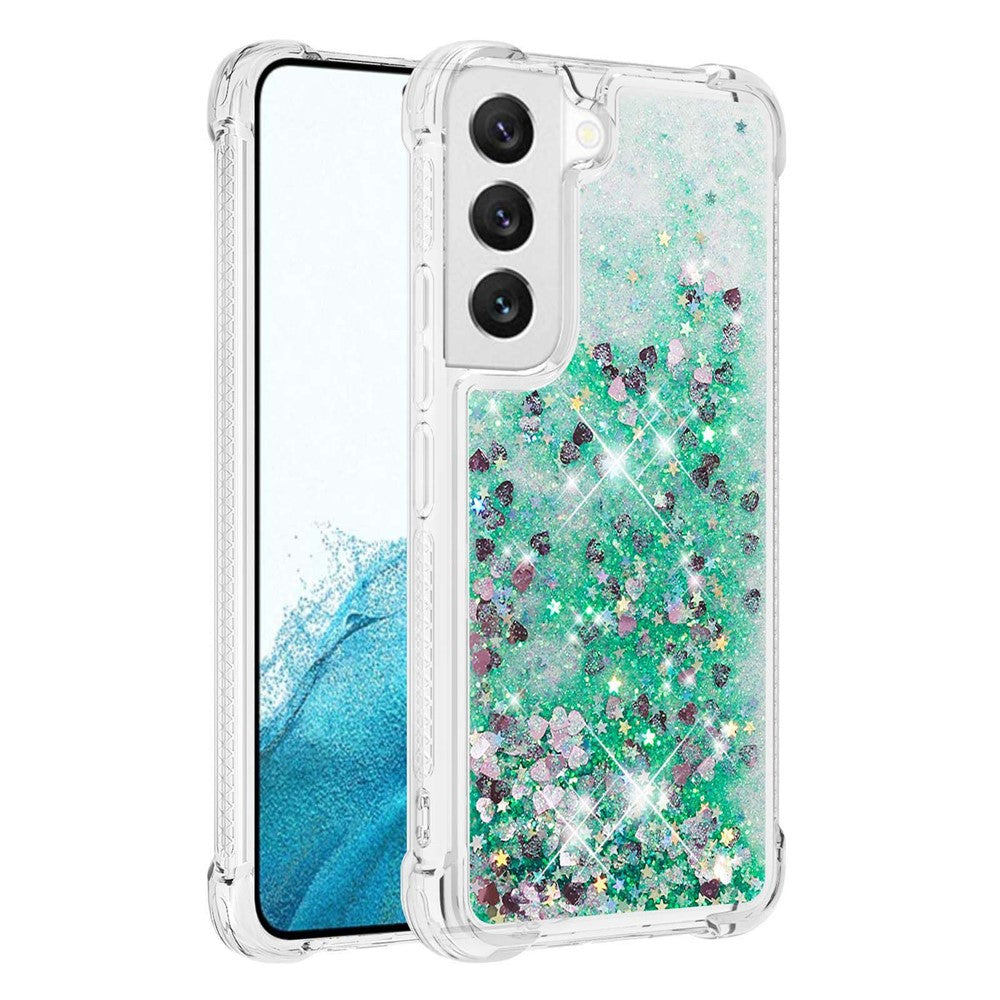 Galaxy S23 Glitzer-Hülle – Stoßfeste Handyrückseite
