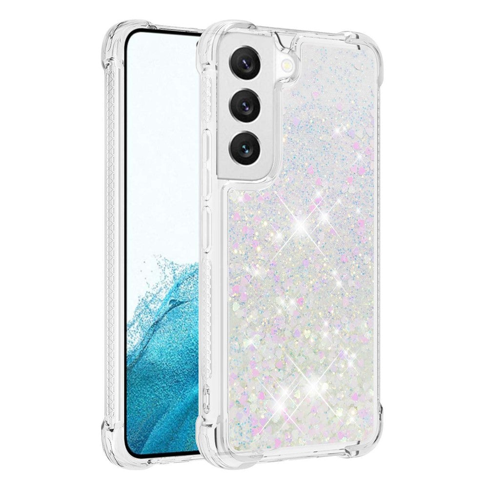 Galaxy S23 Glitzer-Hülle – Stoßfeste Handyrückseite