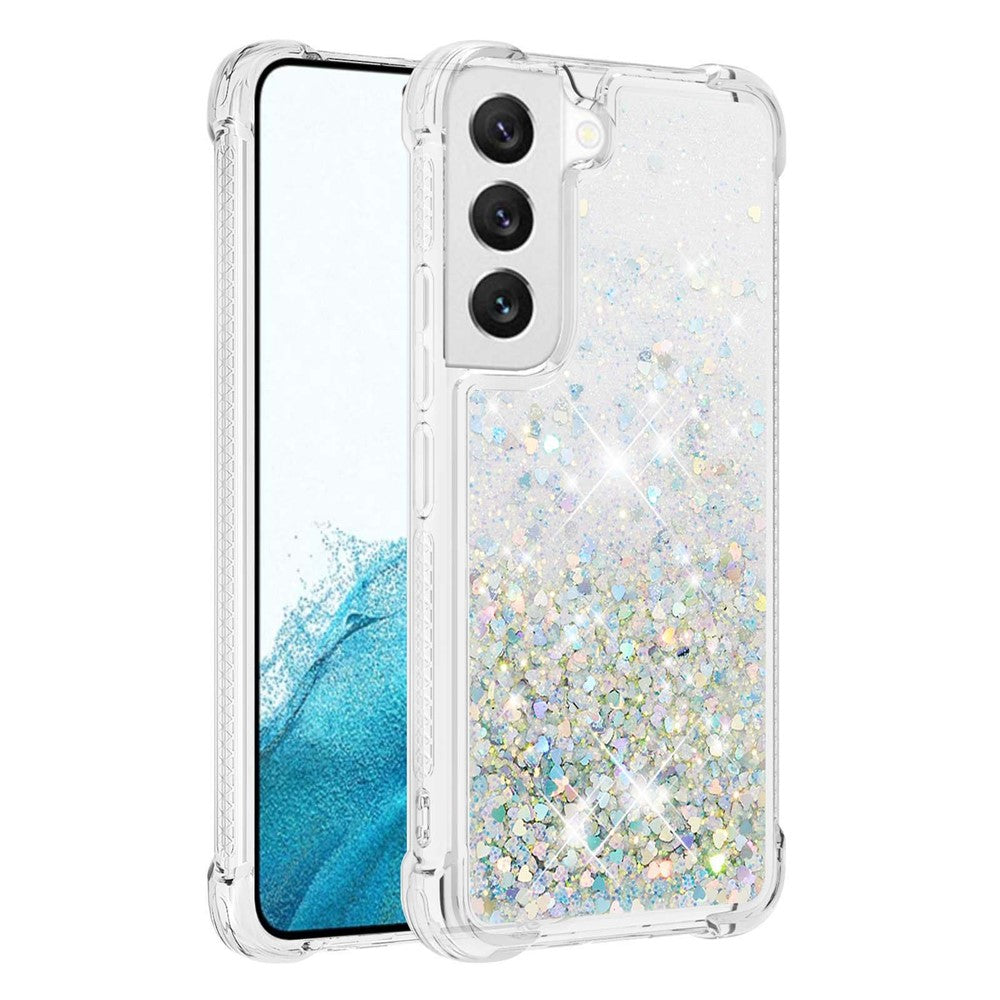 Galaxy S23 Glitzer-Hülle – Stoßfeste Handyrückseite