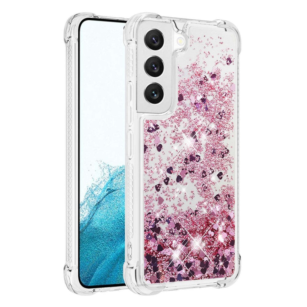 Galaxy S23 Glitzer-Hülle – Stoßfest & mit Treibsand