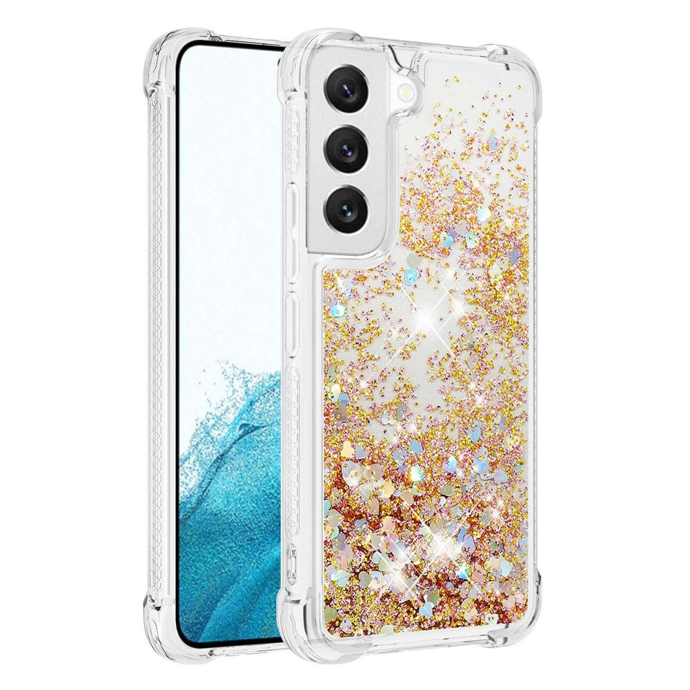 Galaxy S23 Glitzer-Hülle – Stoßfest & mit Treibsand