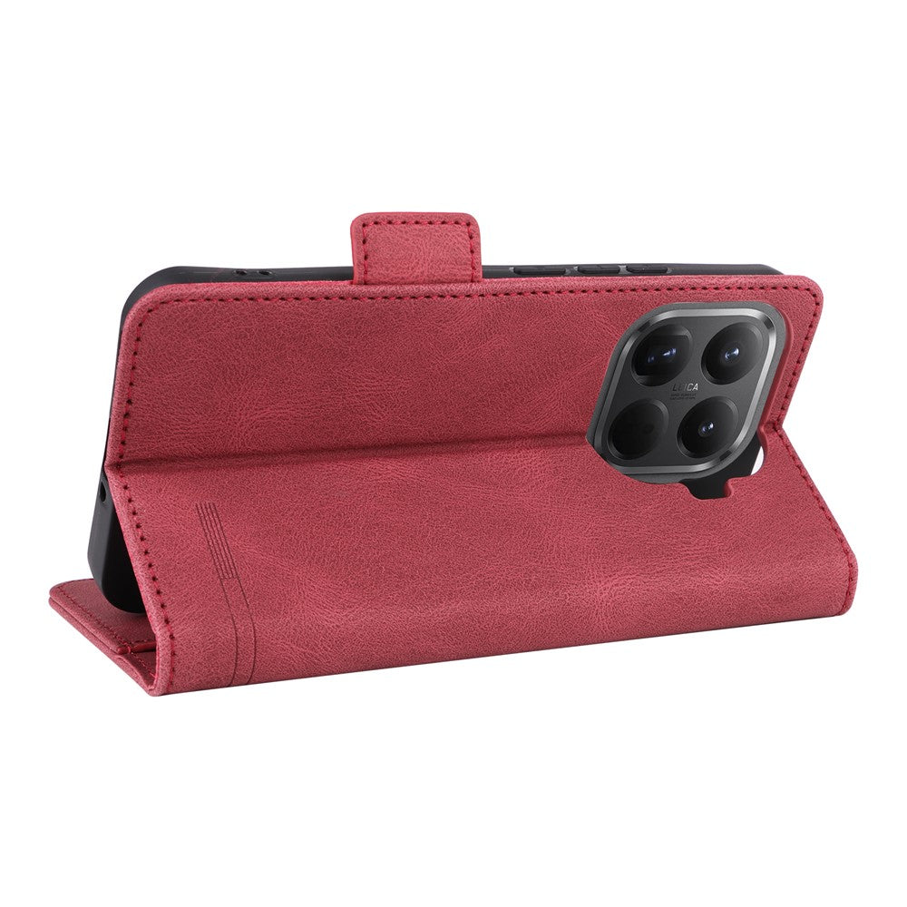 For Xiaomi 15T Pro Case Leather Wallet Flip Phone Cover with Hardware Decor