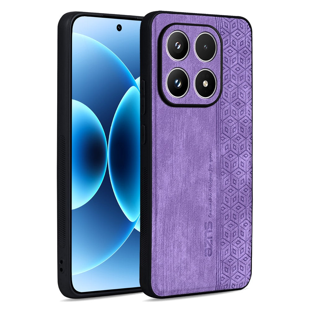 AZNS For Xiaomi 17 Case Protective PU Leather Covered TPU Phone Shell