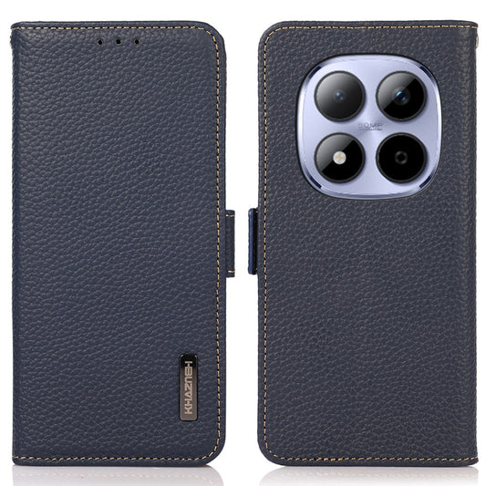 Xiaomi Redmi Note 15 Pro+ 5G (Global) / Xiaomi Poco M8 Pro 5G Handyhülle – KHAZNEH Redmi Note 15 Pro+ 5G (Global) aus echtem Rindsleder mit RFID-Blockierung