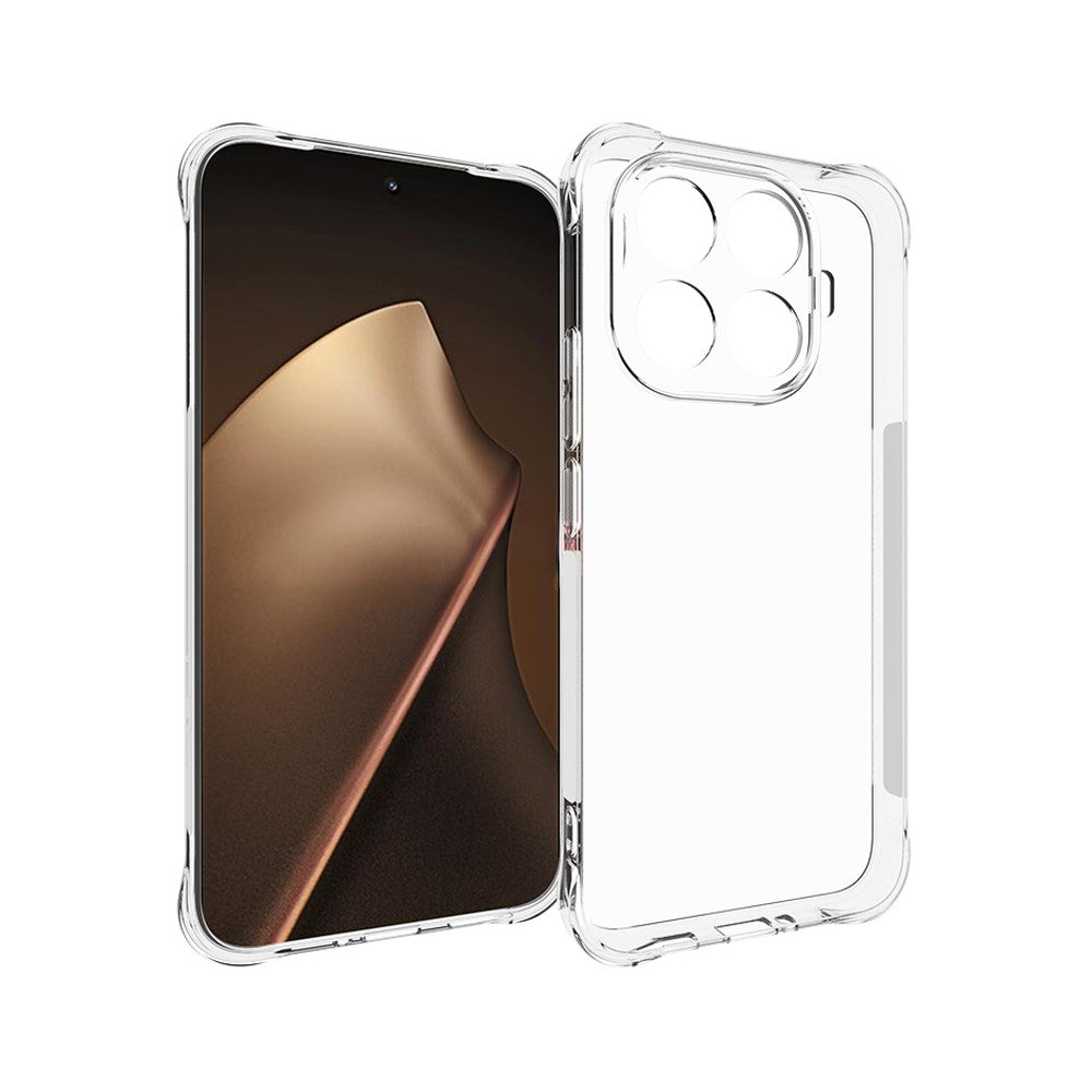For Xiaomi 15T Pro Clear Case Anti-Shock TPU Phone Cover Reinforced Corners