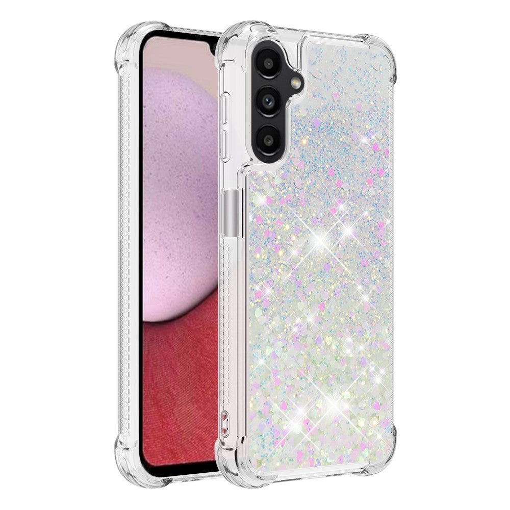 Galaxy A14 5G/4G Glitzer-Hülle – Stoßfest & mit Treibsand
