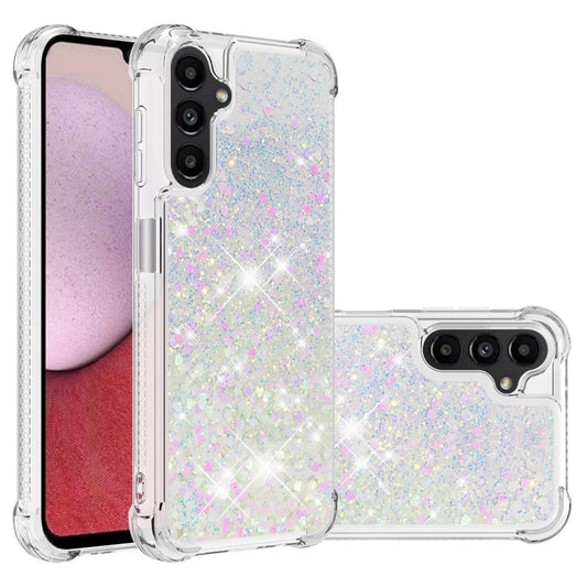 Galaxy A14 5G/4G Glitzer-Hülle – Stoßfest & mit Treibsand