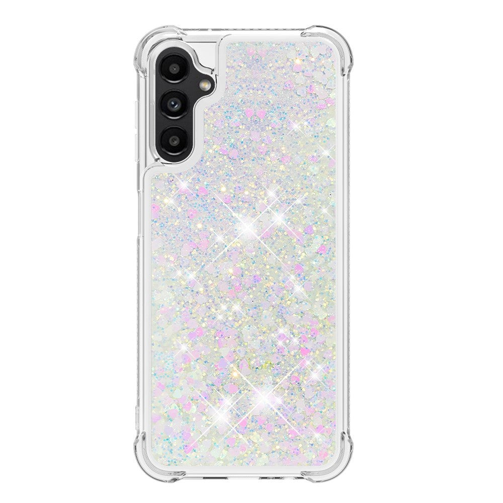 Galaxy A14 5G/4G Glitzer-Hülle – Stoßfest & mit Treibsand