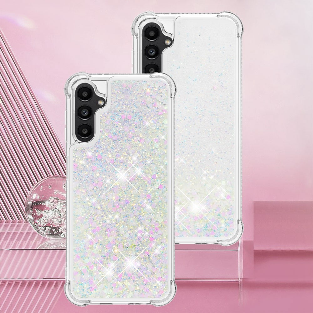 Galaxy A14 5G/4G Glitzer-Hülle – Stoßfest & mit Treibsand
