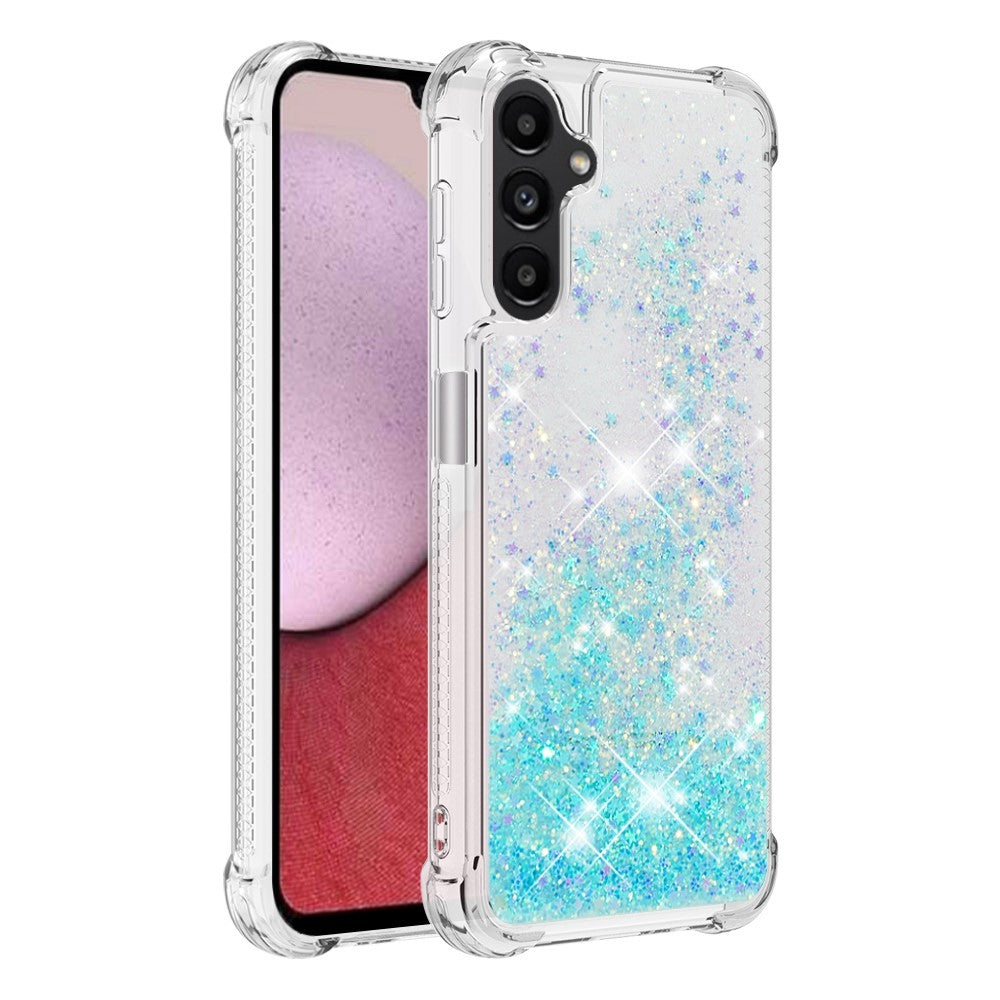Galaxy A14 5G/4G Glitzer-Hülle – Stoßfest & mit Treibsand
