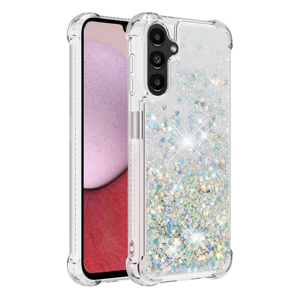 Galaxy A14 5G/4G Glitzer-Hülle – Stoßfest & mit Treibsand