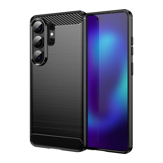 Galaxy S26 Ultra Handyhülle – aus Carbonfaser mit gebürsteter Textur
