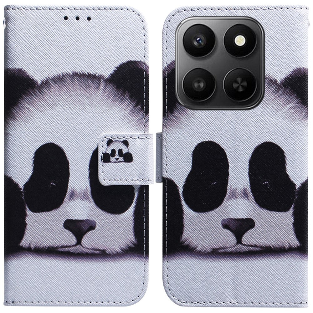 For Honor 400 Smart 5G / 4G / X7d 4G Wallet Case Pattern Print Leather Phone Cover