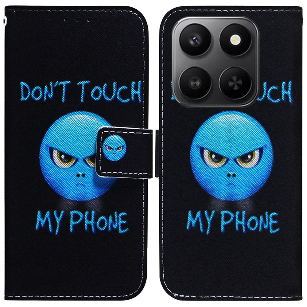 For Honor 400 Smart 5G / 4G / X7d 4G Wallet Case Pattern Print Leather Phone Cover