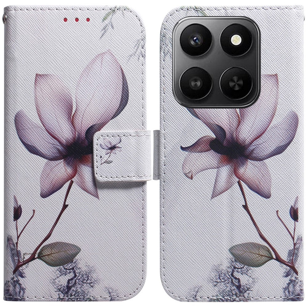 For Honor 400 Smart 5G / 4G / X7d 4G Wallet Case Pattern Print Leather Phone Cover