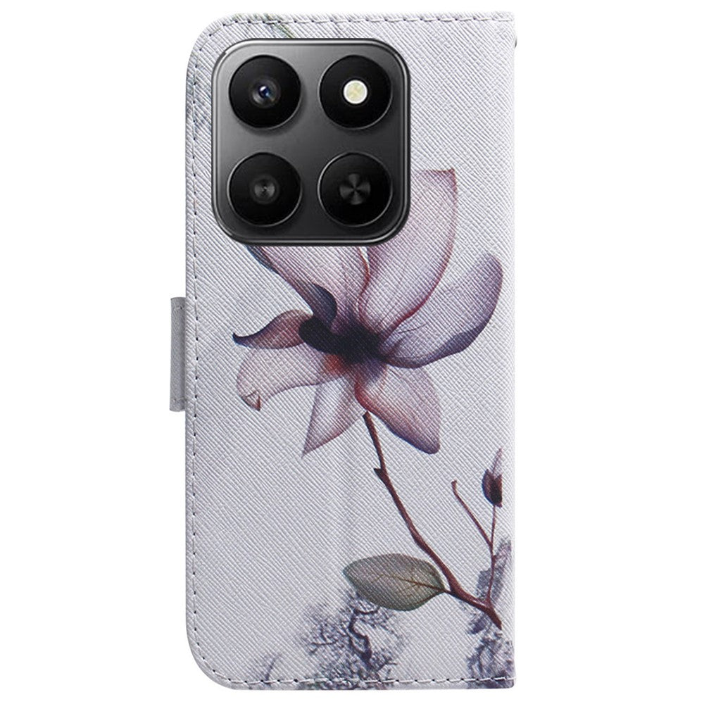For Honor 400 Smart 5G / 4G / X7d 4G Wallet Case Pattern Print Leather Phone Cover