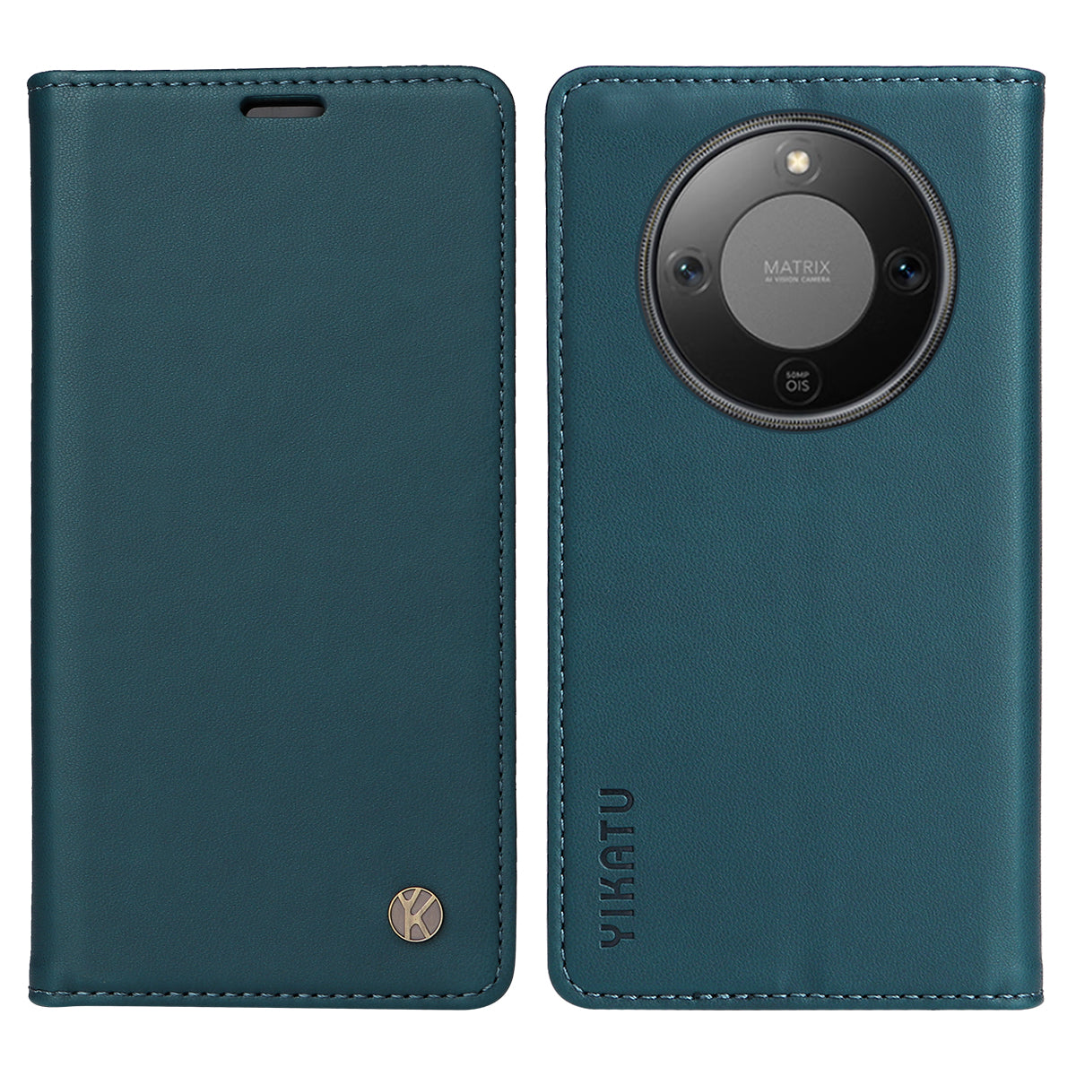YIKATU For Honor Magic8 Lite 5G / X9d 5G / X70 5G Phone Cases  Magnetic Closure PU Leather Mobile Cover
