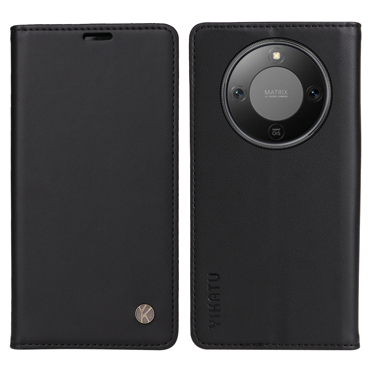 YIKATU For Honor Magic8 Lite 5G / X9d 5G / X70 5G Phone Cases  Magnetic Closure PU Leather Mobile Cover