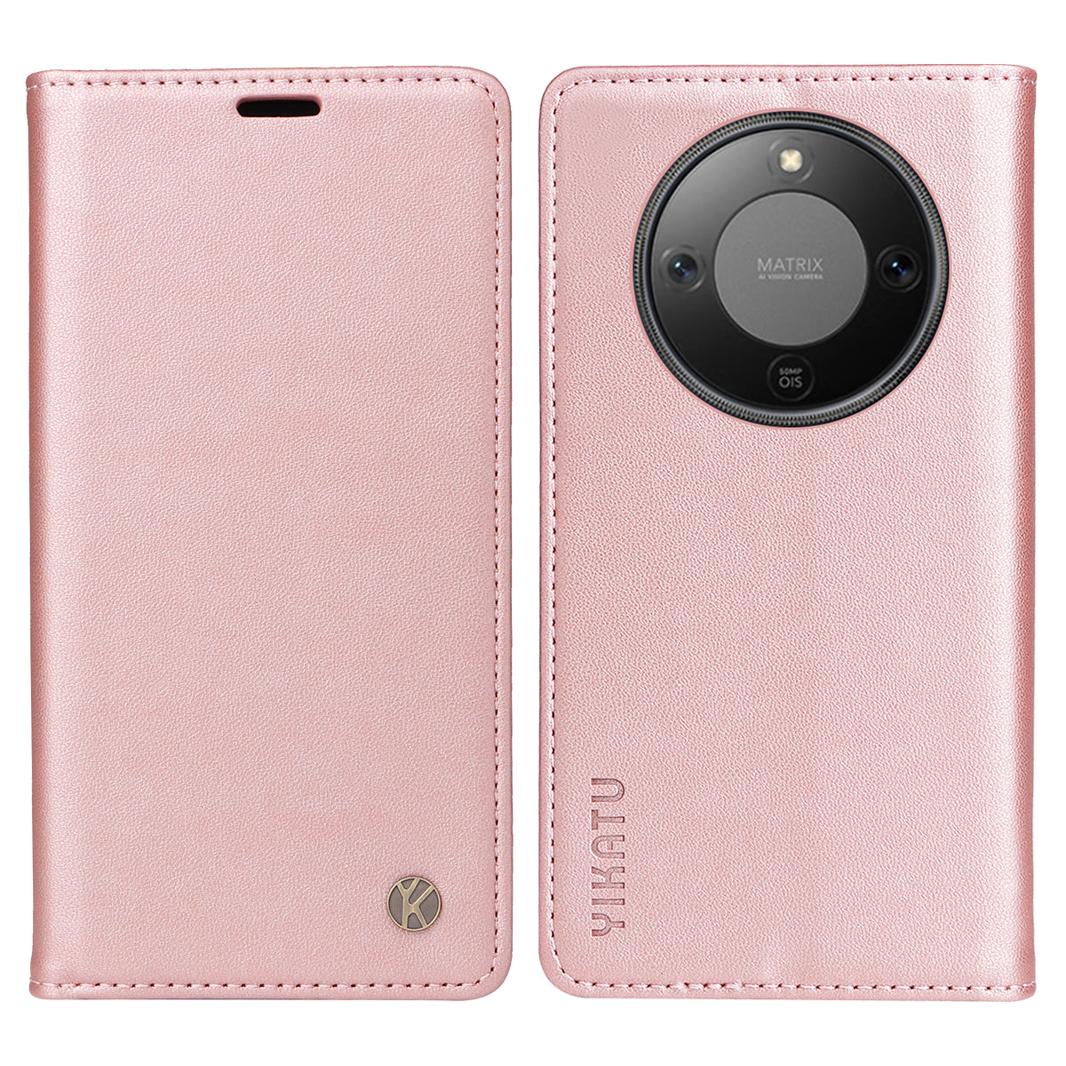 YIKATU For Honor Magic8 Lite 5G / X9d 5G / X70 5G Phone Cases  Magnetic Closure PU Leather Mobile Cover